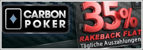 Carbon Poker empfehlenswertestes Rakeback Angebot